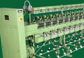 RJK High Speed Parallel / Doubler Ply Winder (Electronic stop motion)
